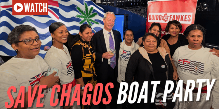 Inside Guido's EXCLUSIVE Save Chagos Boat Party – Guido Fawkes