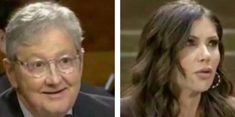 John Kennedy Accuses Kristi Noem Of Throwing Stephen Miller Under Bus