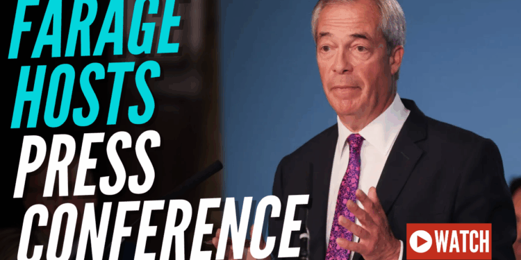 LIVE: Nigel Farage and Laila Cunningham Make ‘Special Announcement’