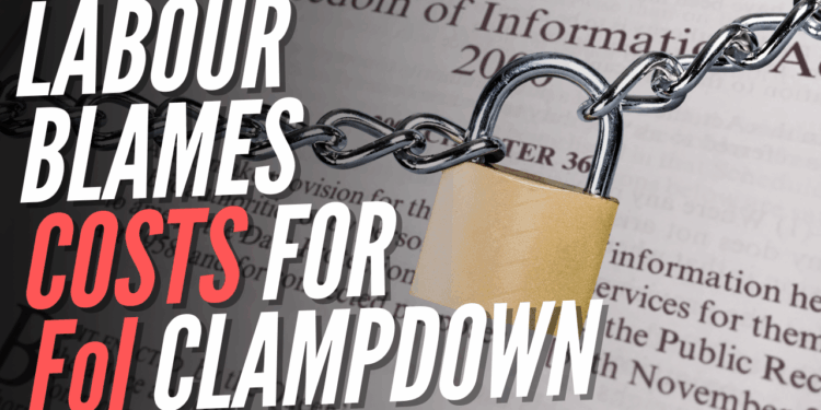 Labour Blames 'Spiralling Administrative Costs' to Justify FoI Clampdown – Guido Fawkes
