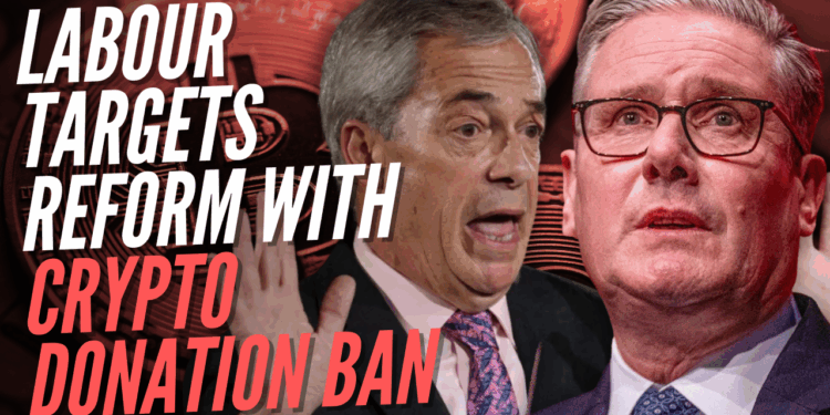 Labour to Suspend Crypto Donations to Political Parties to 'Protect Democracy' – Guido Fawkes