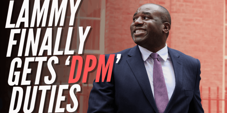 Lammy Finally Given List of 'Responsibilities' as 'Deputy Prime Minister' – Guido Fawkes