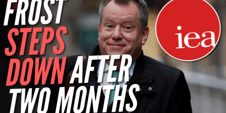 Lord Frost Steps Down as IEA Director General – Guido Fawkes