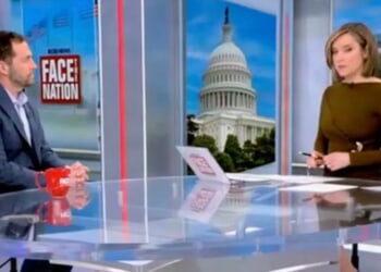 Margaret Brennan Asks Dem Rep Jason Crow Why He Keeps Defending Shutdown After Pointing Out It Hurts His Own Voters