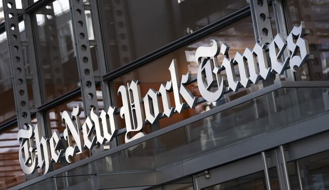 NYT Publishes Op-Ed by Guy Who Lost His Security Clearance for Leaking to Iran – Twitchy