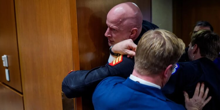 Navy SEAL-Turned-Senator Wrestles Shouting Left-Wing Protester Who Stormed Hearing