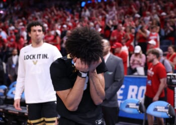 Nebraska Survives 74-72 as Vanderbilt’s Half Court Heave Goes In and Out as Time Expires