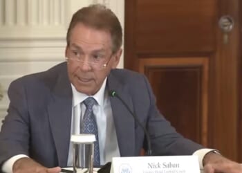 Nick Saban Warns College Sports Has Lost Focus on Education, White House Roundtable Pushes NIL Guardrails