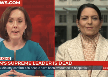 Patel: Starmer's stance on Iran has been "utterly feeble"