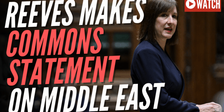 Reeves Warns Iran Conflict to Impact Inflation – Guido Fawkes