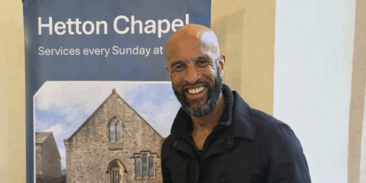 Rugby star Jamie Jones-Buchanan MBE shares his journey to faith at Hetton Chapel