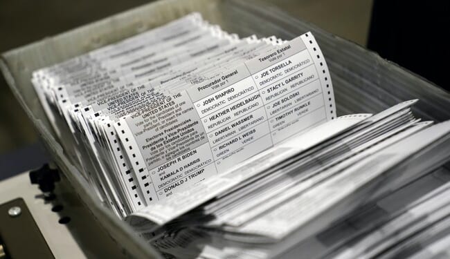 SCOTUS ‘Seems Skeptical’ of Laws Counting Mail-In Ballots That Arrive After Election Day – Twitchy