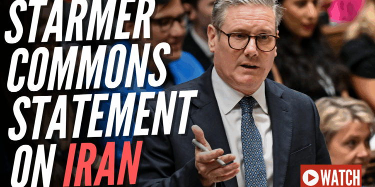 Starmer Gives Commons Statement on Iran – Guido Fawkes