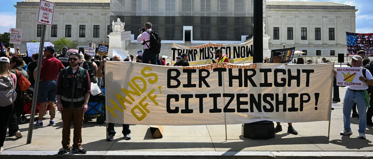 Protest at US Supreme Court