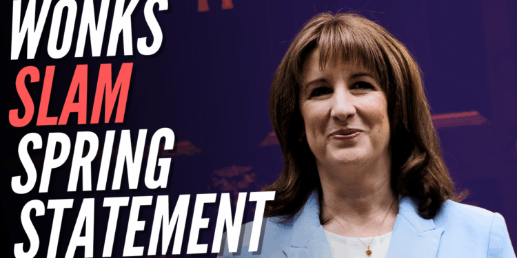 Think Tanks Blast Reeves' Bleak Spring Statement – Guido Fawkes