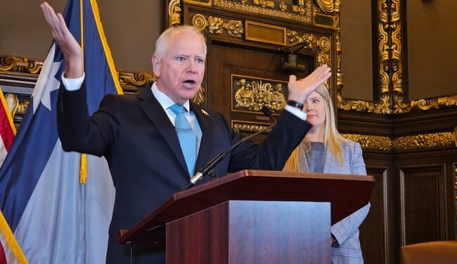 Tim Walz Calls for Criminal Investigation Into Former DHS Secretary Kristi Noem – Twitchy