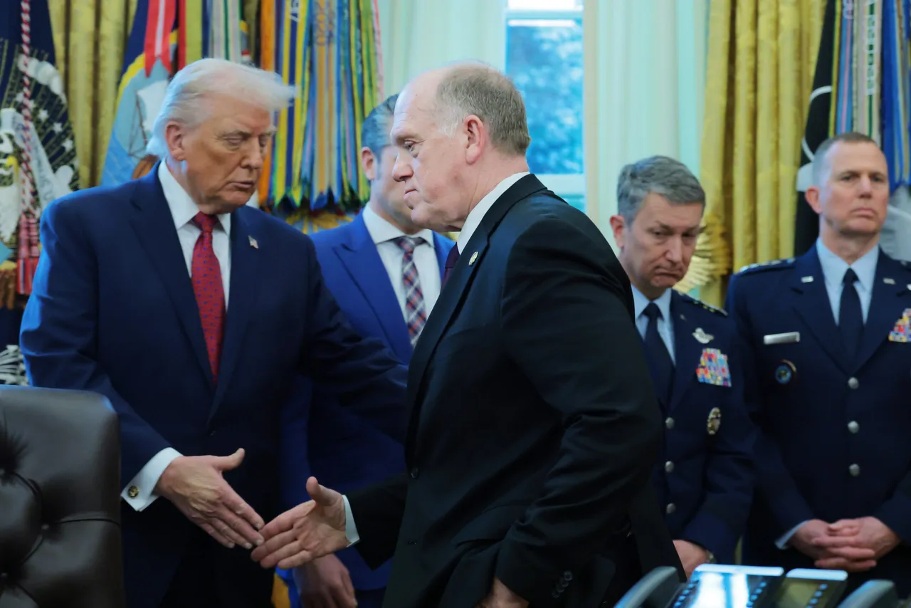 President Trump Presents The Mexican Border Defense Medal At The White House