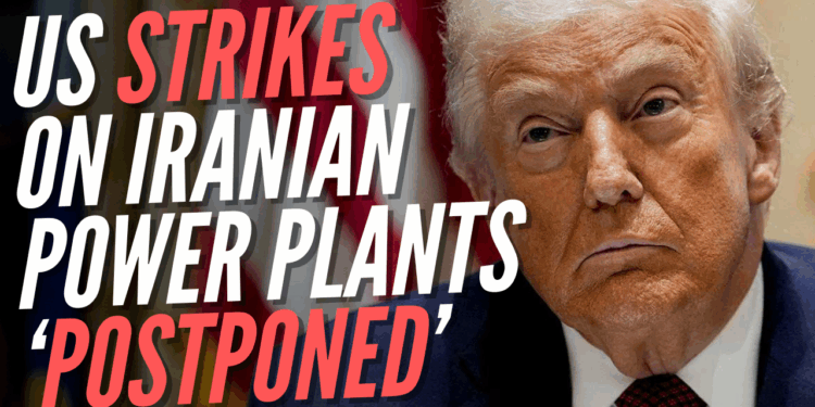 Trump Announces Pause on Strikes Against Iranian Energy Infrastructure – Guido Fawkes
