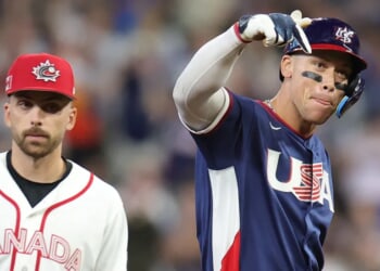 US Navy Seal Who Claims To Have Killed Osama Bin Laden Gives Speech To Team USA Baseball Before Win Over Canada