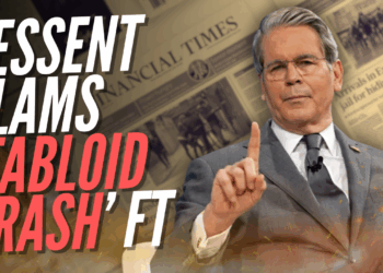 US Treasury Secretary Scott Bessent Blasts Financial Times for "Explicitly False Story" – Guido Fawkes