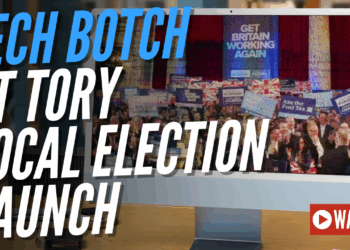 WATCH: Badenoch’s “Best Bits” Montage Fails to Play at Tory Local Election Launch
