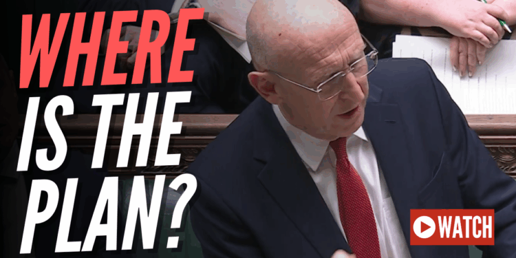 WATCH: Healey Admits Britain’s ‘War Footing’ Defence Investment Plan Still Not Ready