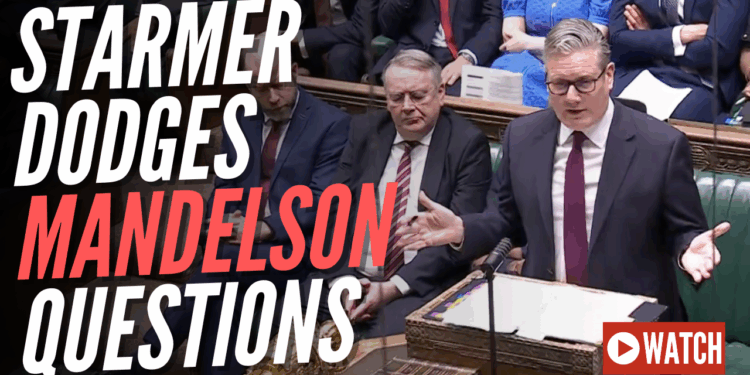 WATCH: Starmer Fails to Deny He Appointed Mandelson Without Speaking to Him
