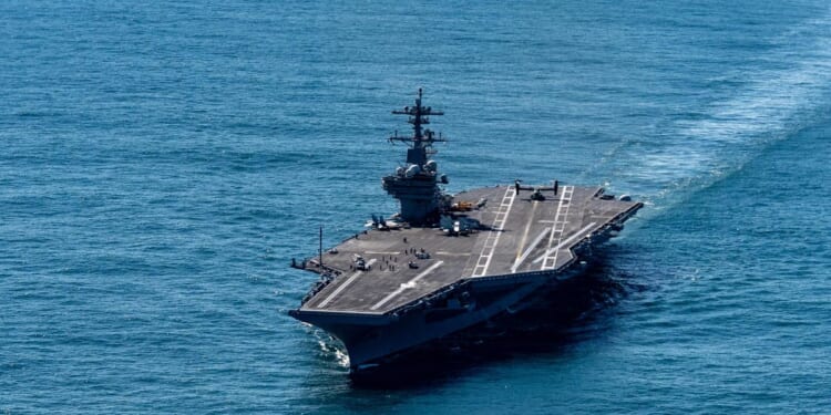 Third aircraft carrier heading to the Middle East while Trump hints war with Iran could end soon