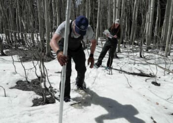 Record low Colorado mountain snow won’t bode well for water in the drought-stricken U.S. West