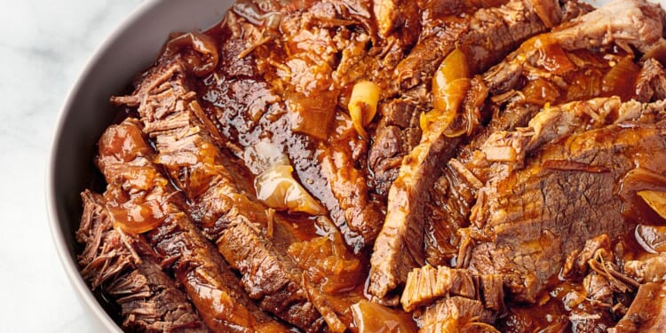 Instant Pot Jewish brisket adds sweet and savory flavor to Passover and many holidays