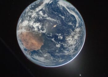 See Earth’s briliant blue beauty as Artemis II’s moonbound astronauts leave it behind