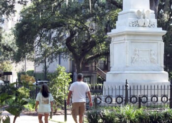 Savannah, Georgia moves to reclaim historic squares from homeless encampments