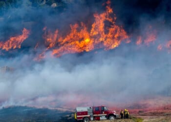 Springs Fire in southern California reaches 45% containment as evacuations continue