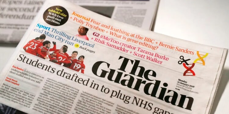 The Guardian’s Funding Relationship With Liberal Group Omidyar Raises Conflict Of Interest Allegations