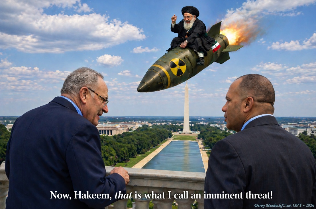 Cleric riding nuclear missile over Washington, D.C.