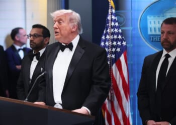 Trump praises Secret Service for taking down shooter at White House Correspondents’ Dinner