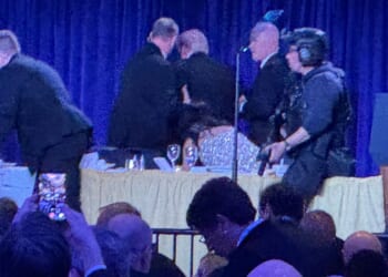 Inside the White House Correspondents’ Dinner as shots fired, Trump rushed from the stage