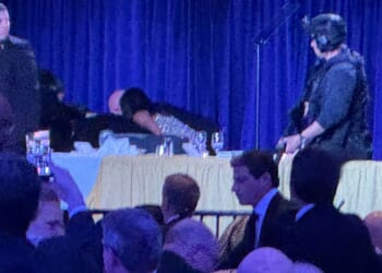 Accused gunman identified, seen sprinting through security check at Washington dinner