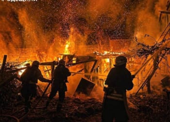 Another Russian oil facility burns after Zelenskyy touts Ukraine’s drone reach