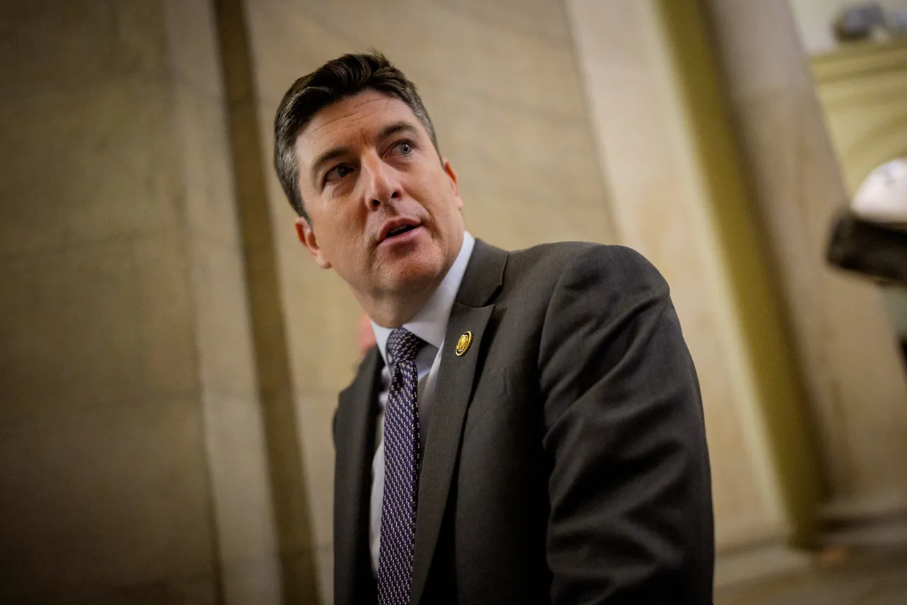 Republican Rep. Bryan Steil at office of Republican House Speaker Rep. Mike Johnson on Capitol Hill on November 17, 2025 in Washington, DC. Andrew Harnik, Getty