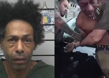 Alabama Thug Grabs and Bites K-9 During Arrest [WATCH]