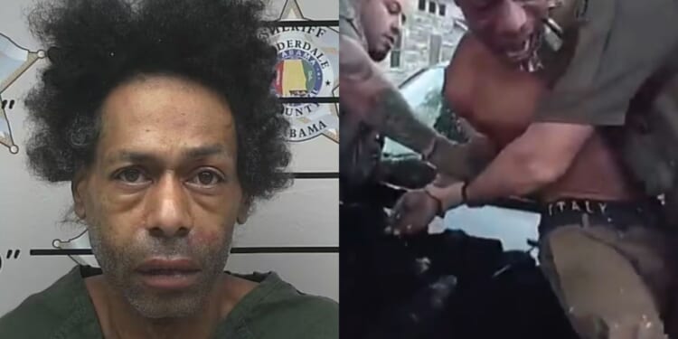 Alabama Thug Grabs and Bites K-9 During Arrest [WATCH]
