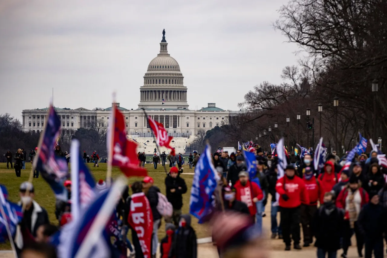 The U.S. Capitol is seen across the National Mall as supporters of President Donald Trump begin to gather for a rally on January 6, 2021 in Washington, DC. Samuel Corum, Getty Images