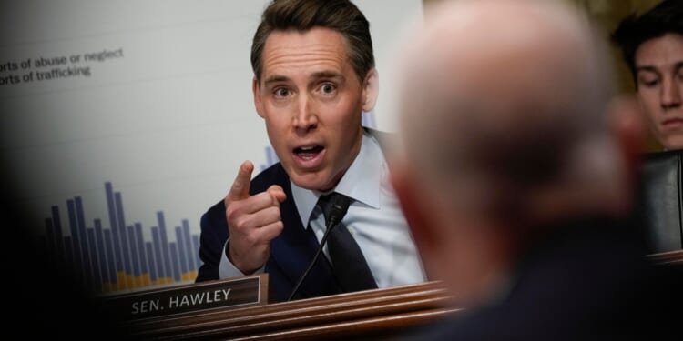 Hawley’s Fiery Floor Speech: Shut Down the Flow of Cash to Abortion Mills and Trans Experimenters [WATCH]