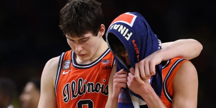 Illinois Deserved To Lose Final Four Game With Absolute Cringe They Brought Us Beforehand