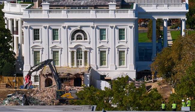 Judge Again Blocks Construction of White House Ballroom, Says Bunker Can Proceed – Twitchy