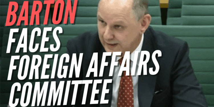 LIVE: Ex-FCDO Chief Sir Philip Barton Gives Evidence on Mandelson Vetting Farce
