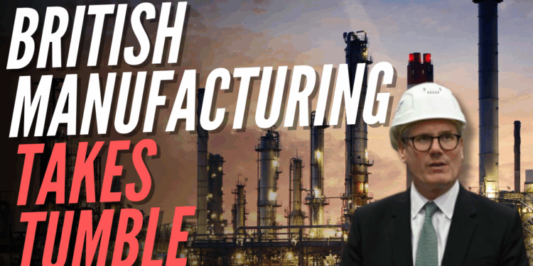 Manufacturing Production Declines for First Time in Six Months – Guido Fawkes