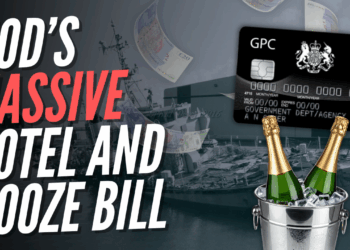 MoD Blows £16 Million on Government Credit Cards in a Single Month – Guido Fawkes