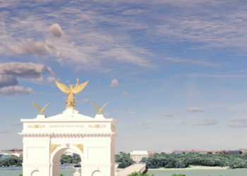 Trump Administration Unveils Proposed Triumphal Arch To Greet Visitors To Nation’s Capital